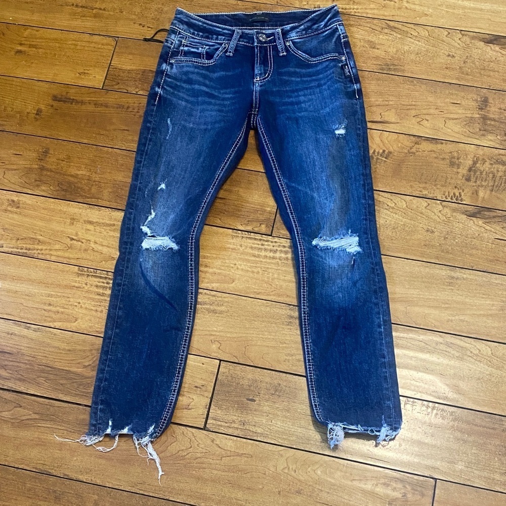 Silver boyfriend Jeans - Picture 2 of 7